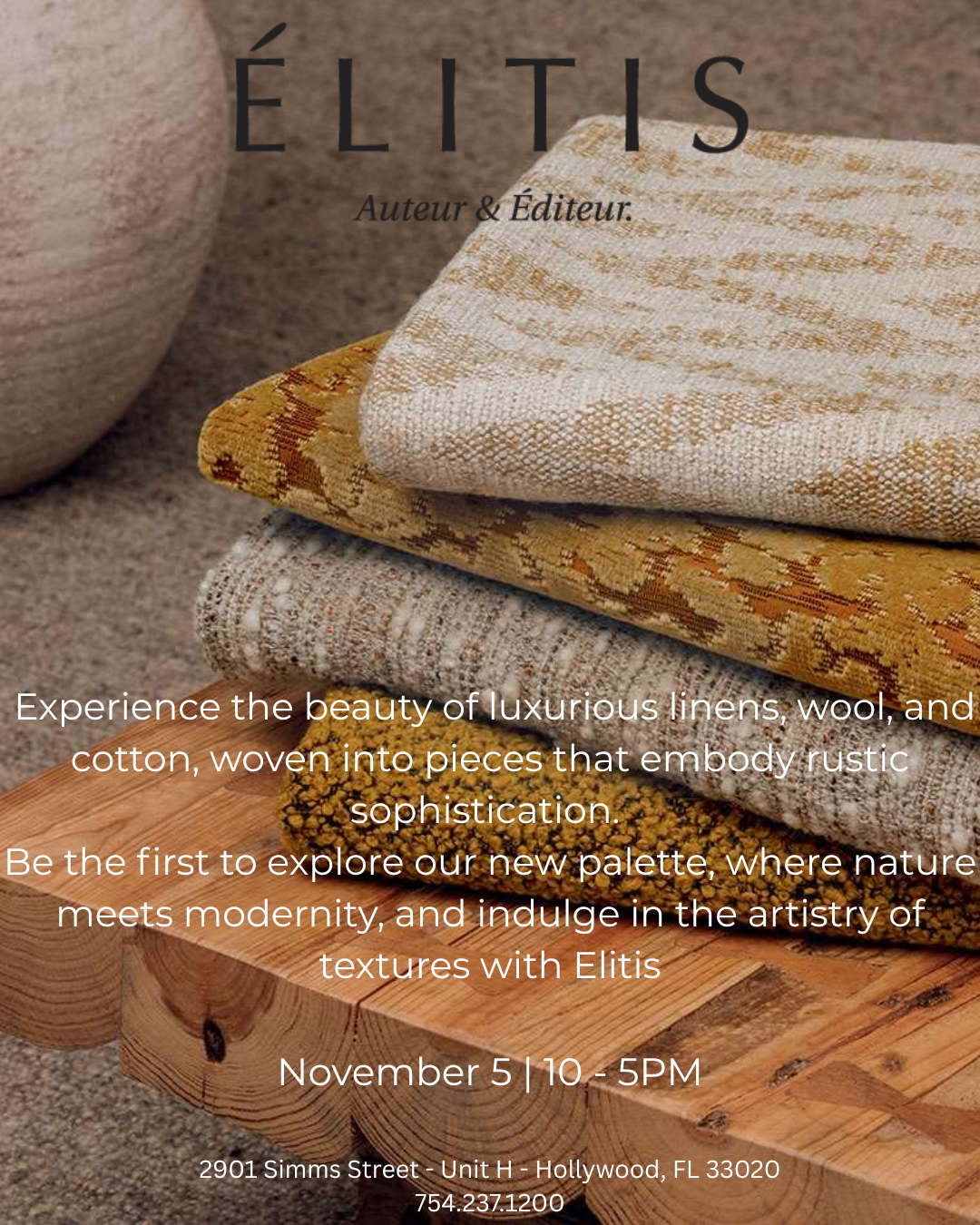 Elitis- Fall Market 2025