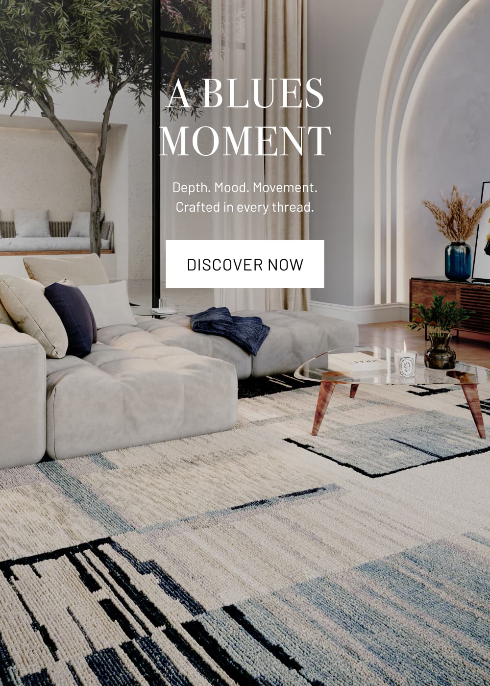 Harlow Periwinkle Homepage Mobile Hero - Stark Carpet - SFDP