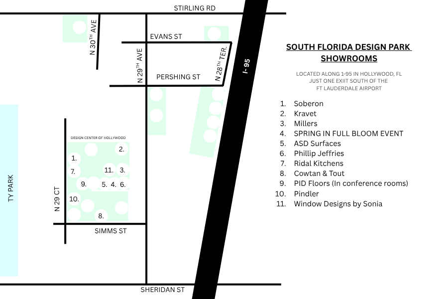SFDP Spring in Full Bloom 2026 Event Map