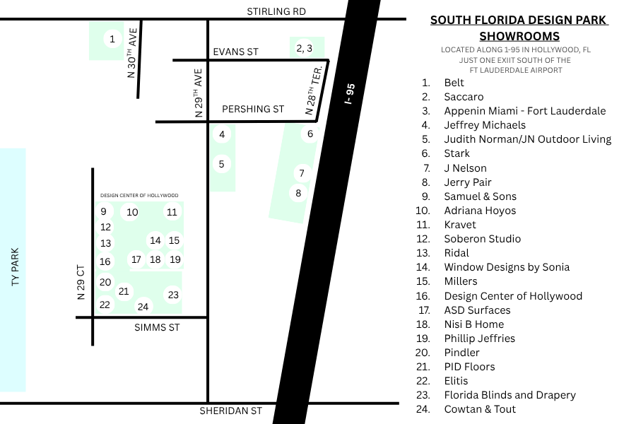 SFDP Showroom Map- Updated 8.2026